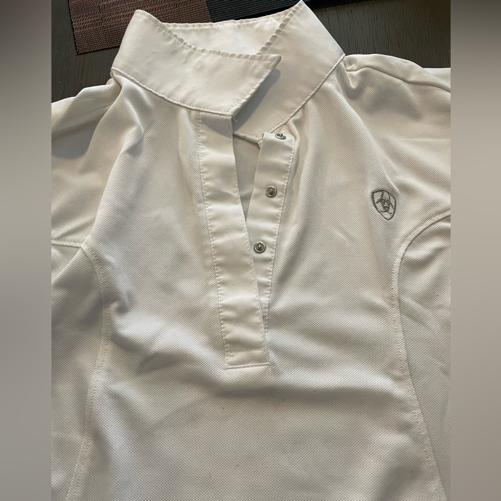 ariat pro show shirt size xs